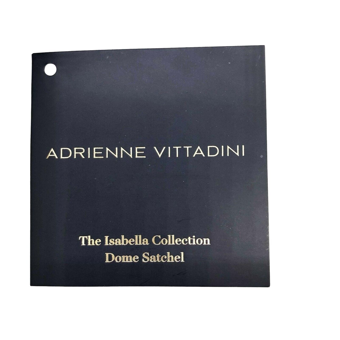 Adrienne Vittadini Dome Satchel Black Patent Isabella Collection Matching Scarf