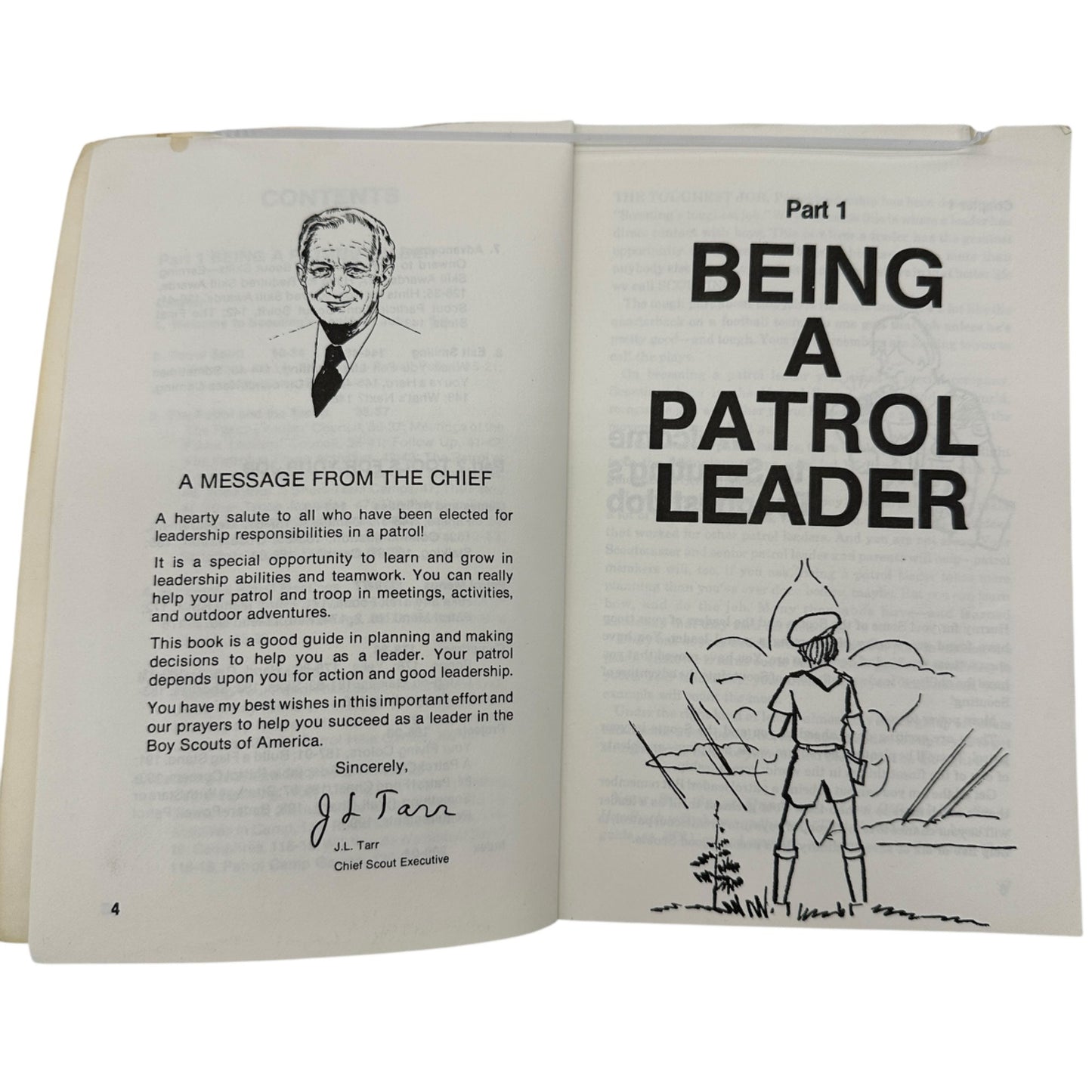 Boy Scouts Of America The Official Patrol Leader Handbook 3rd Ed 1980 Printing