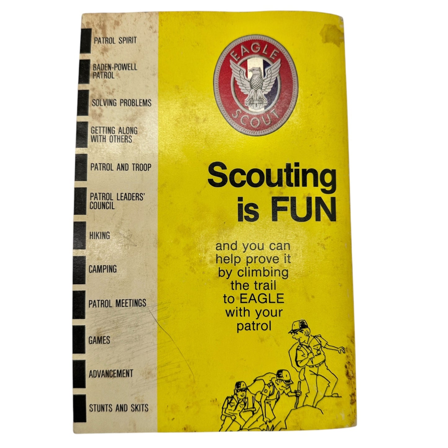 Boy Scouts Of America The Official Patrol Leader Handbook 3rd Ed 1980 Printing