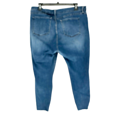 Sts Blue Jeans Womens 20 Blue Denim Distressed 5 Pocket EUC