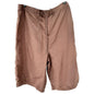Chadwicks Bermuda Swim Shorts Womens Size 18 Brown Long Polyester Drawstring