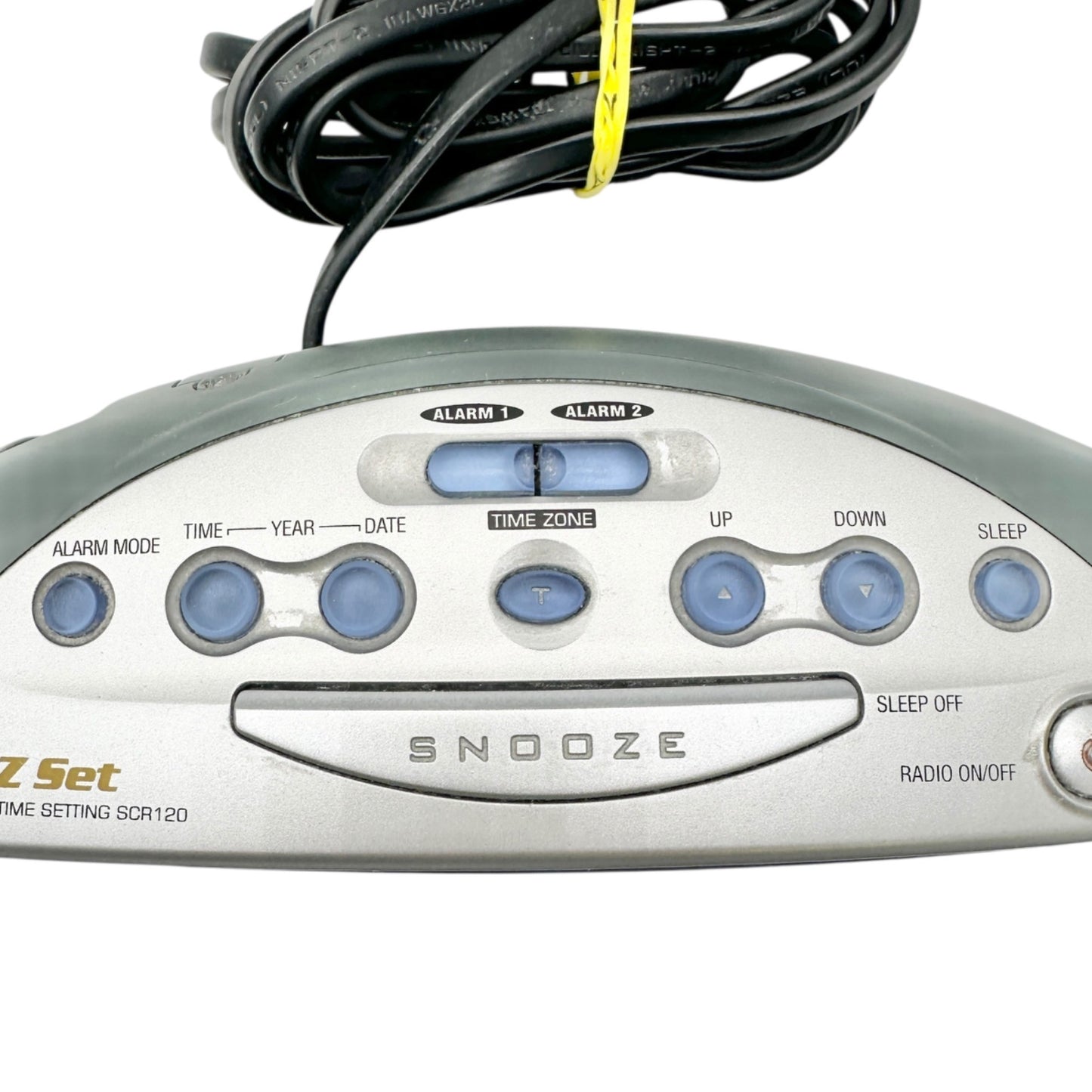 HH Scott Dual Alarm Clock Radio SCR120 FM AM Digital Display Snooze Calendar