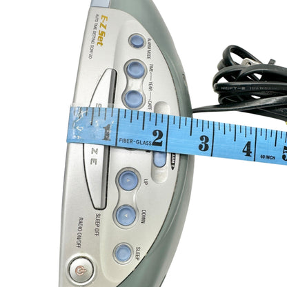 HH Scott Dual Alarm Clock Radio SCR120 FM AM Digital Display Snooze Calendar