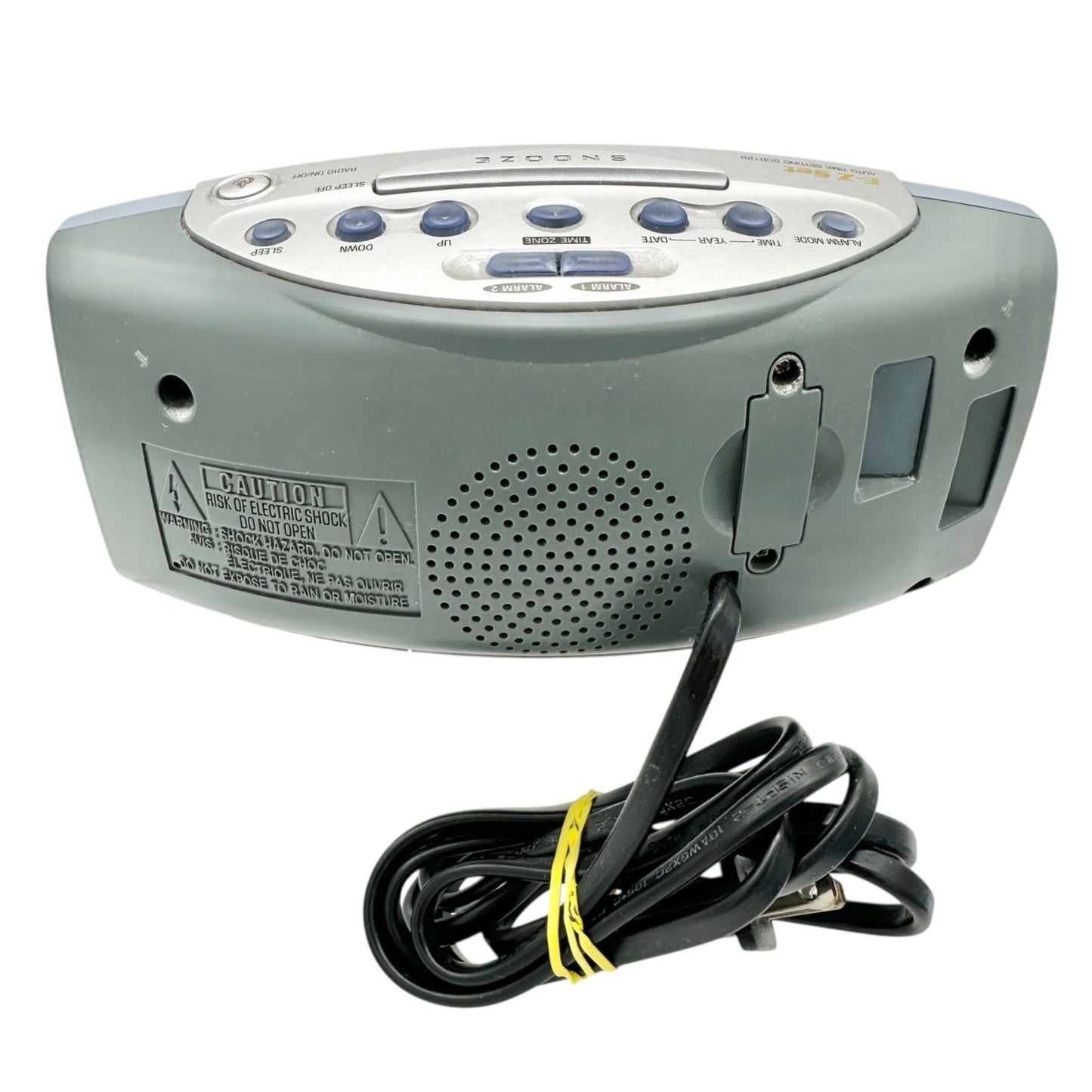 HH Scott Dual Alarm Clock Radio SCR120 FM AM Digital Display Snooze Calendar