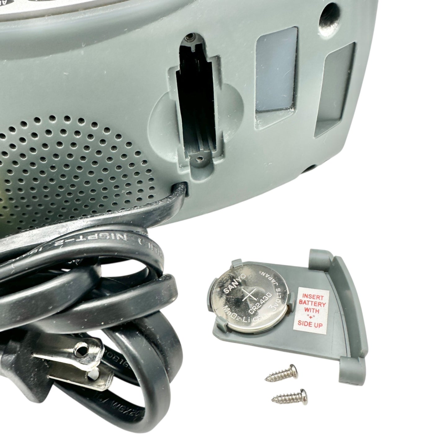 HH Scott Dual Alarm Clock Radio SCR120 FM AM Digital Display Snooze Calendar