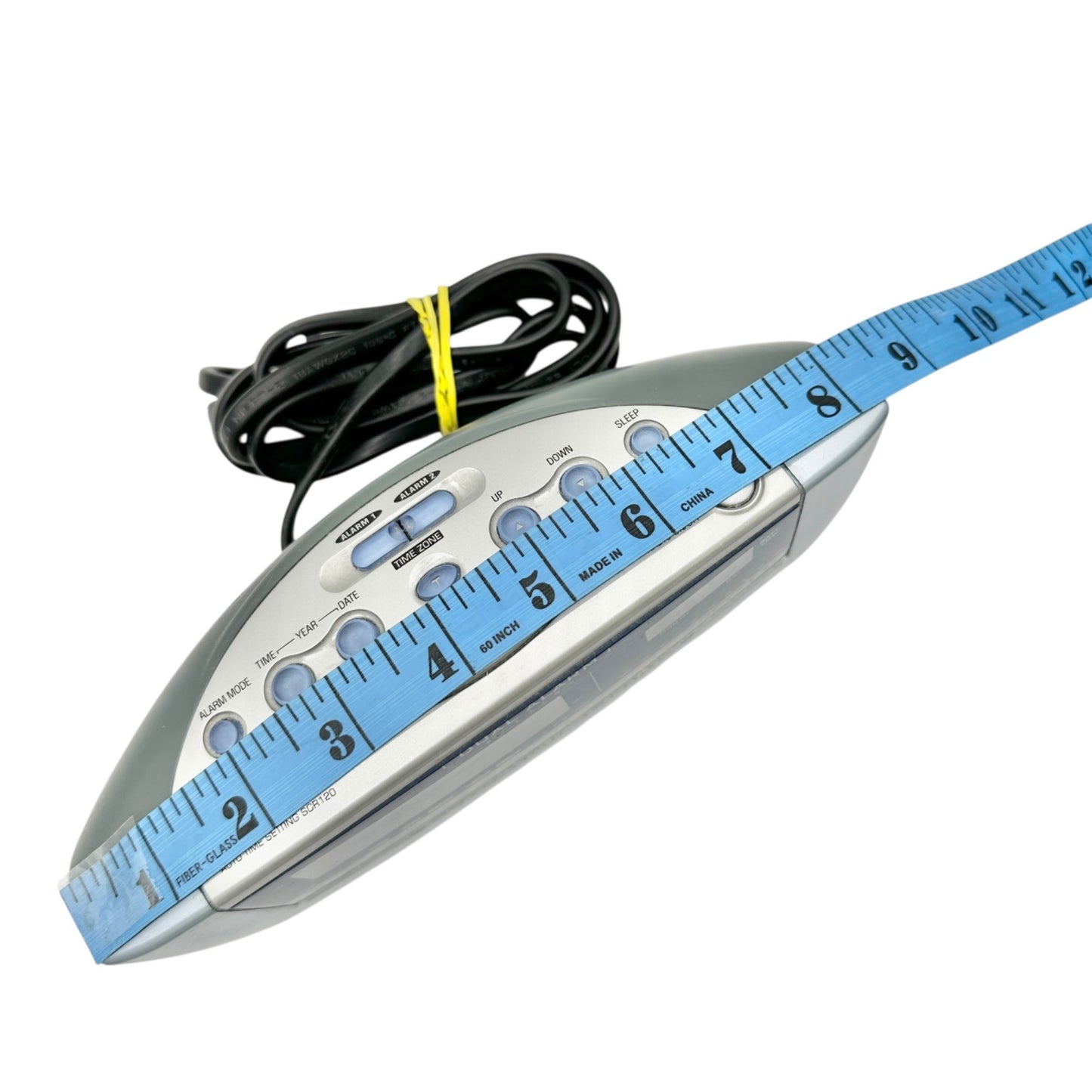 HH Scott Dual Alarm Clock Radio SCR120 FM AM Digital Display Snooze Calendar