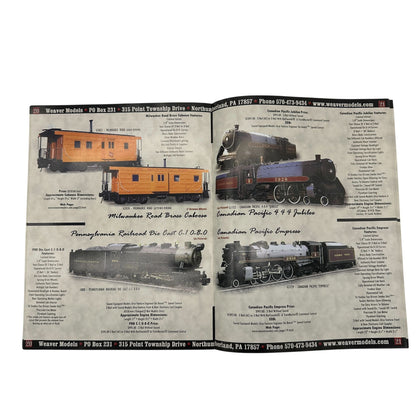 Weaver Models Spring 2008 Catalog Year Of The Jubilee Model Train Collectibles