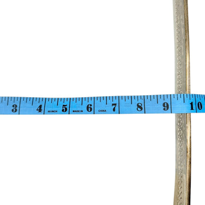 Vintage Silver Plate Rectangle Casserole Holder With Ornate Handles Floral Feet