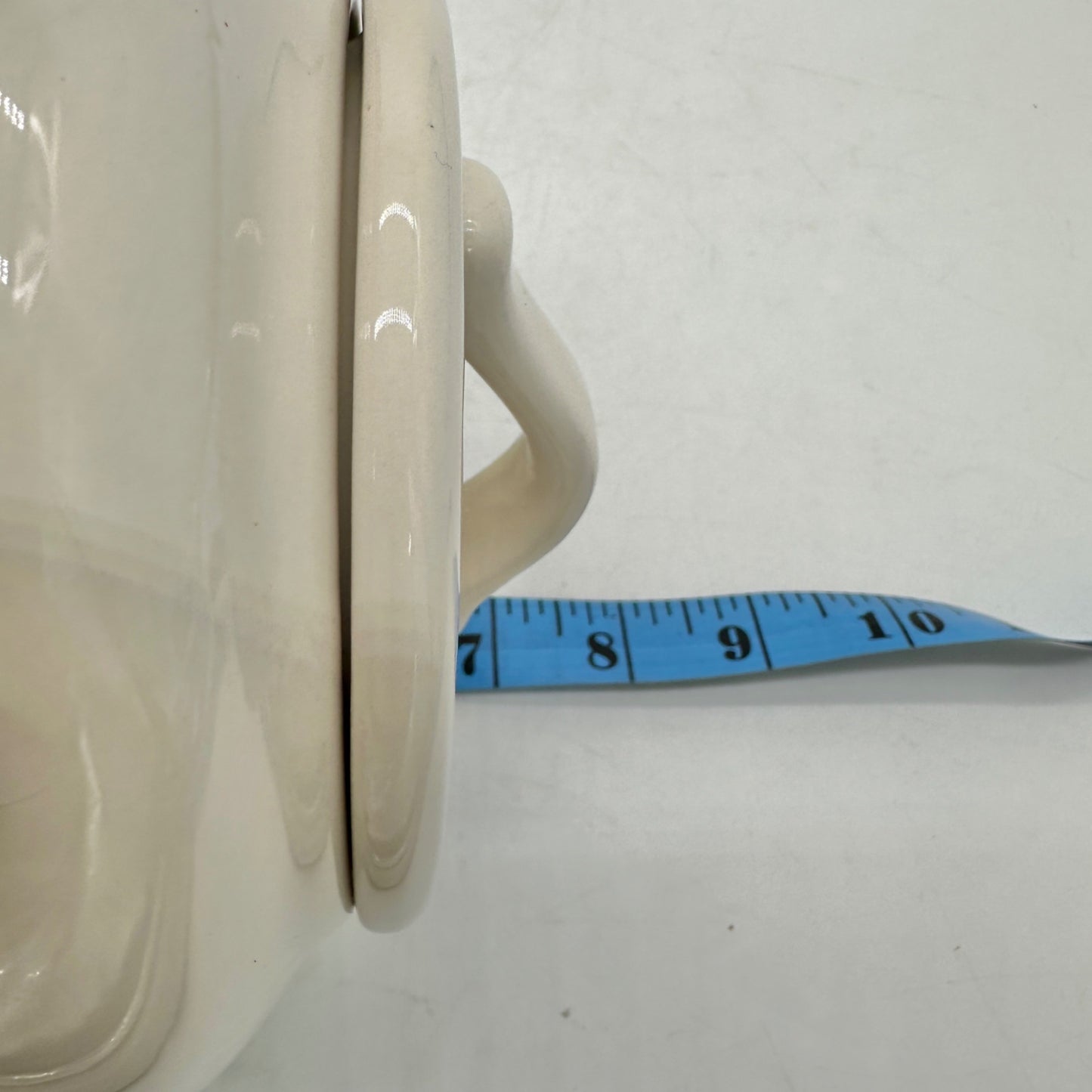 Rae Dunn Artisan Collection MADE WITH LOVE Jar with Lid White Ceramic