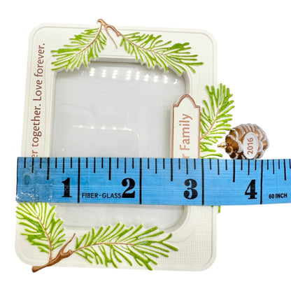 Hallmark Keepsake 2016 Better Together Our Family Christmas Photo Hold Ornament
