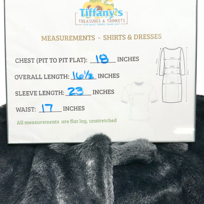 Madden Nyc Faux Fur Cropped Jacket Womens Juniors M (7/9) Black Ultra Soft NEW