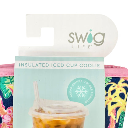 Swig Life Insulated Iced Cup Coolie Jungle Gym For Cold Beverage Cups 22-28 oz