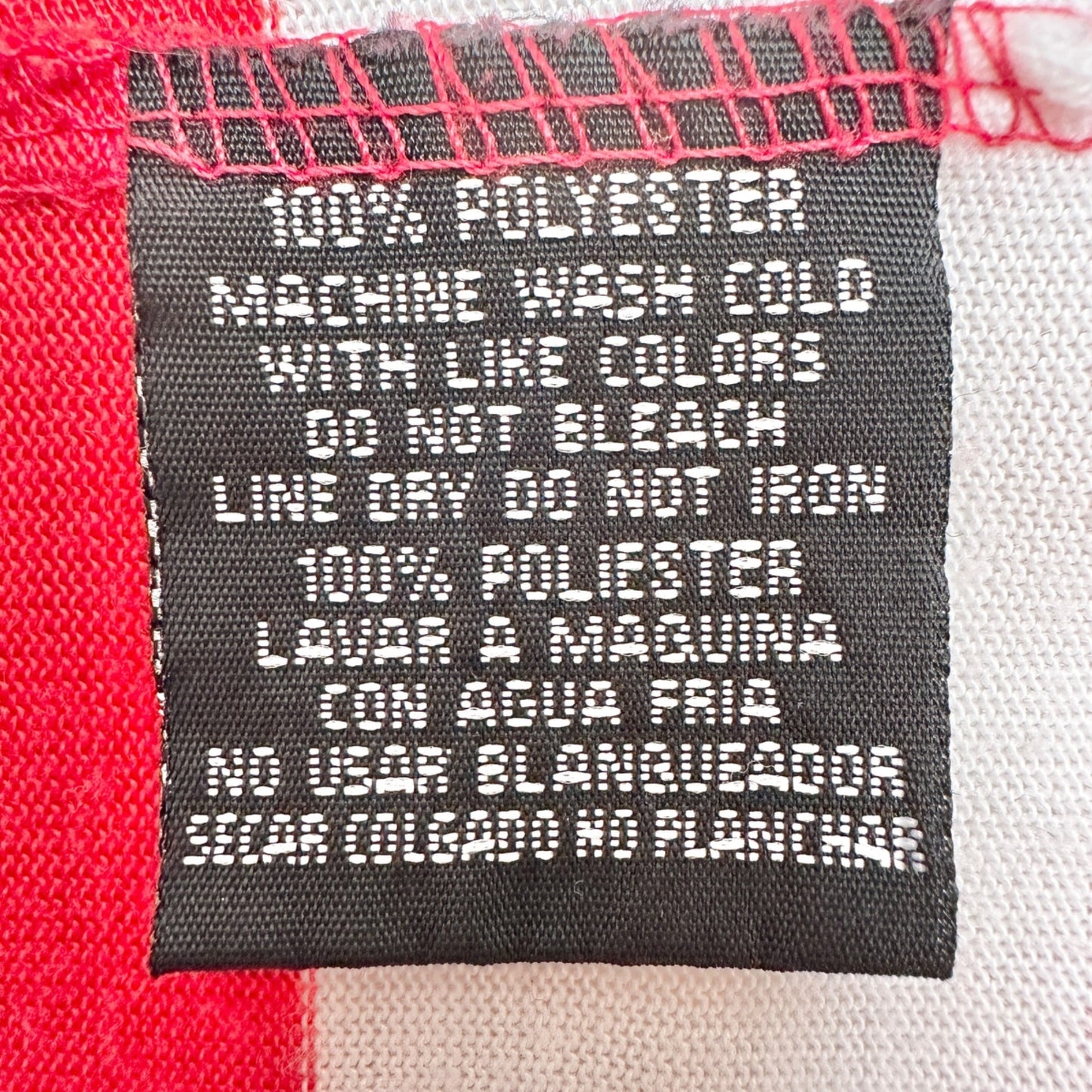 Patriotic American Flag Tank Top Mens Small Stars Stripes Pacific Surf Polyester