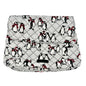 Vera Bradley Playful Penguins Quilted Brush and Cosmetics Case Magnetic Closure