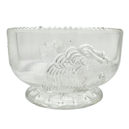 Lion 5 pc Childrens Table Set Glass Gillinder Sons 1876 Philadelphia Centennial
