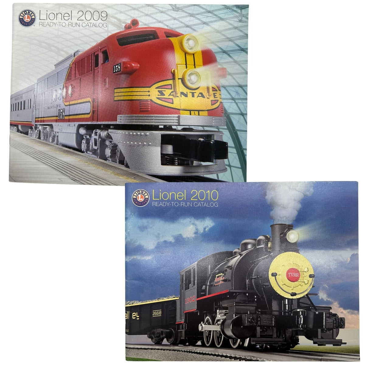 10 Pack Lionel Ready To Run Train Catalogs 2008-2016 Plus 1 Undated Collectible