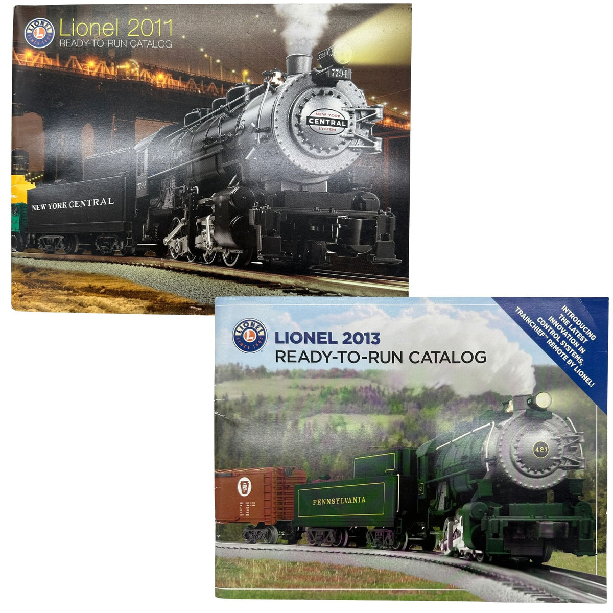 10 Pack Lionel Ready To Run Train Catalogs 2008-2016 Plus 1 Undated Collectible