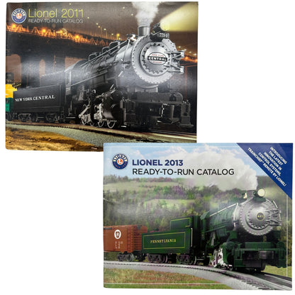 10 Pack Lionel Ready To Run Train Catalogs 2008-2016 Plus 1 Undated Collectible