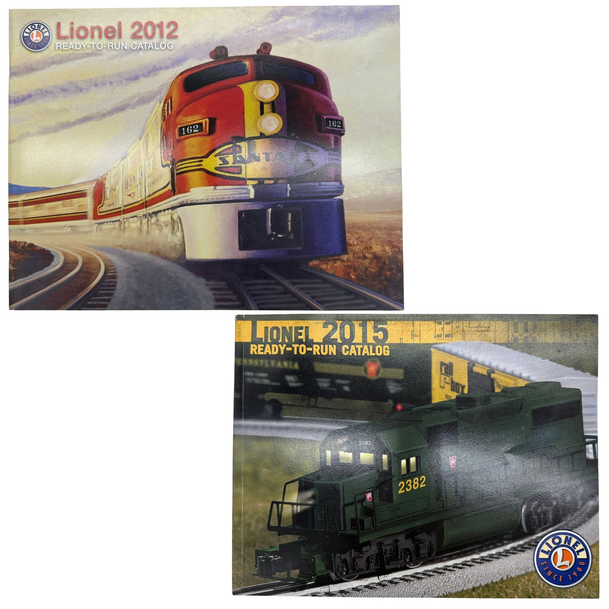 10 Pack Lionel Ready To Run Train Catalogs 2008-2016 Plus 1 Undated Collectible