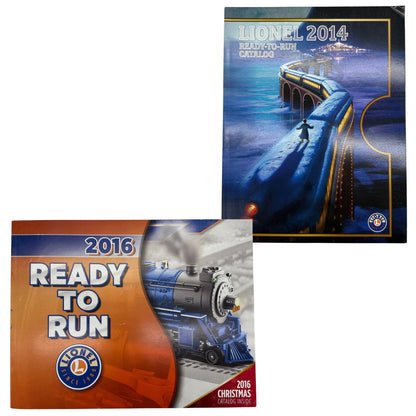 10 Pack Lionel Ready To Run Train Catalogs 2008-2016 Plus 1 Undated Collectible