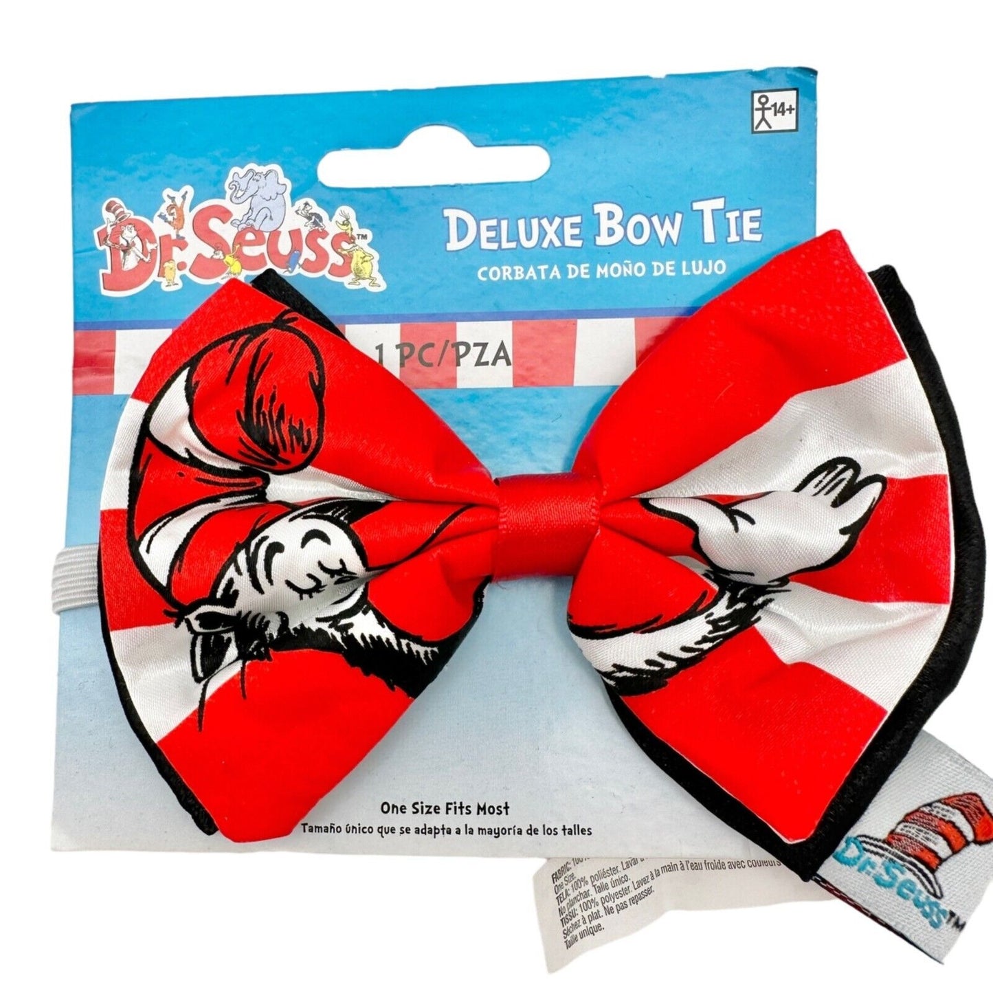 Dr. Seuss Headband Deluxe Bow Tie Erasers Age 4+ NEW