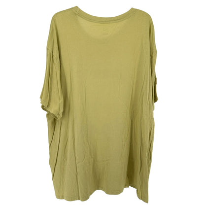 Born To Roam Graphic T Shirt Pura Vida Olive Green 3XL Cotton Casual Unisex