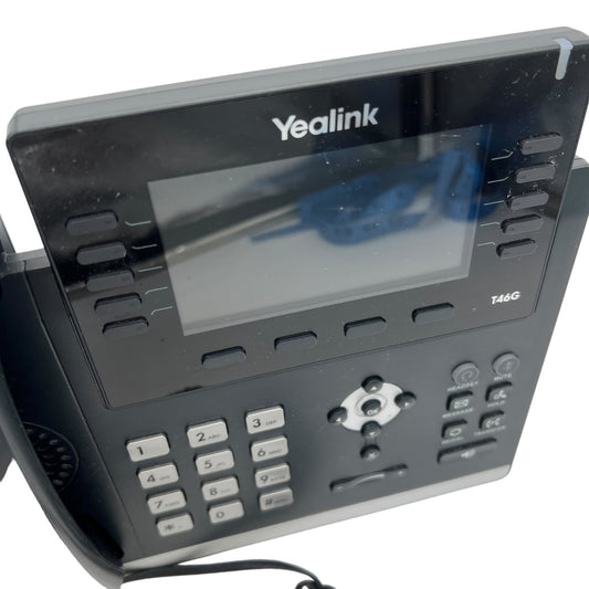 Yealink Office Phone Ultra-elegant Gigabit IP SIP-T46G Speakerphone VOIP 6 line