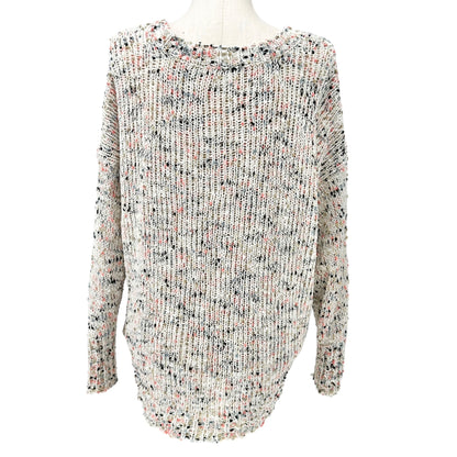 Cupio Sweater Woman 3X Multicolor Knit Lightweight Soft Textured Casual Chic