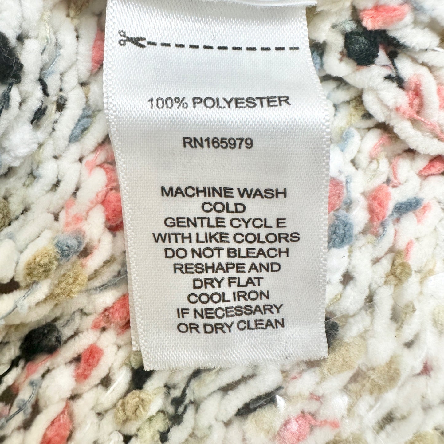 Cupio Sweater Woman 3X Multicolor Knit Lightweight Soft Textured Casual Chic