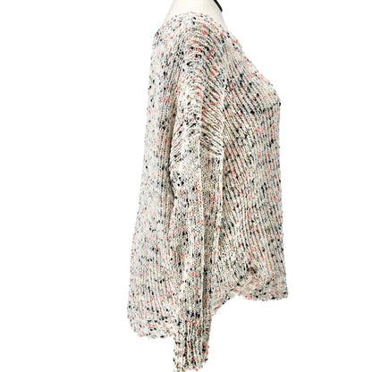 Cupio Sweater Woman 3X Multicolor Knit Lightweight Soft Textured Casual Chic