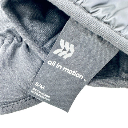All In Motion Black S/M Winter Gloves Insulated Womens Stretch Grip Durable