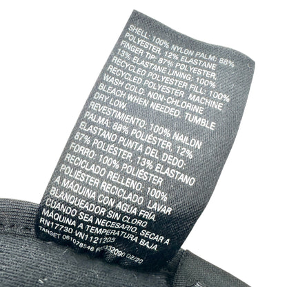 All In Motion Black S/M Winter Gloves Insulated Womens Stretch Grip Durable