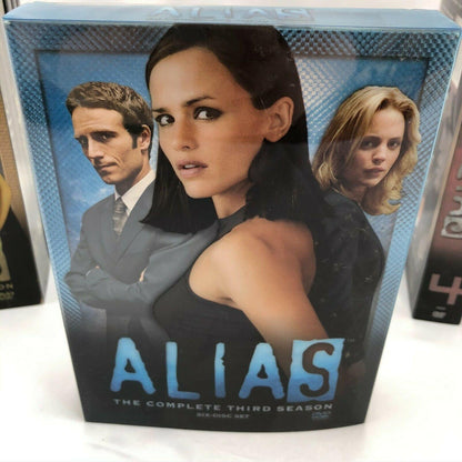Alias Complete Series 1-4 Set Seasons 1 2 3 4 DVD Lot Garner Adventure EUC