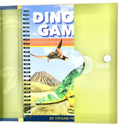 Dino Gami Origami Kit With Book plus 100 Sheets Of Special Paper 20 Dino Projects