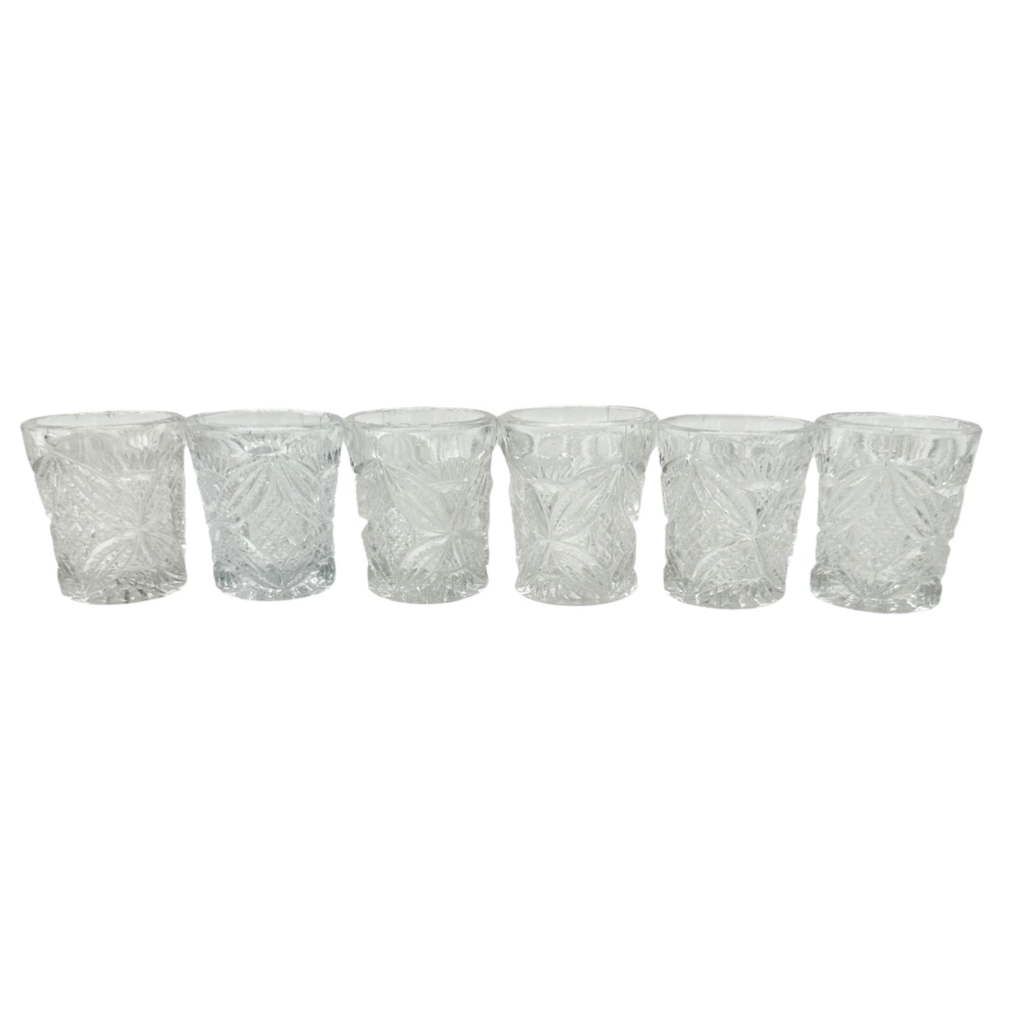 Pattee Cross Glass Pitcher 6 Tumblers Broughton No.15112 Childrens Tableware Set