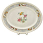 Johnson Bros Old English The Vigo Floral Birds Oval Platter England Porcelain