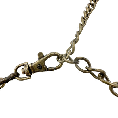 Vintage Inspired Gold Toned Filigree Belt Lobster Clasp Chain Links 31.5-49 Inch