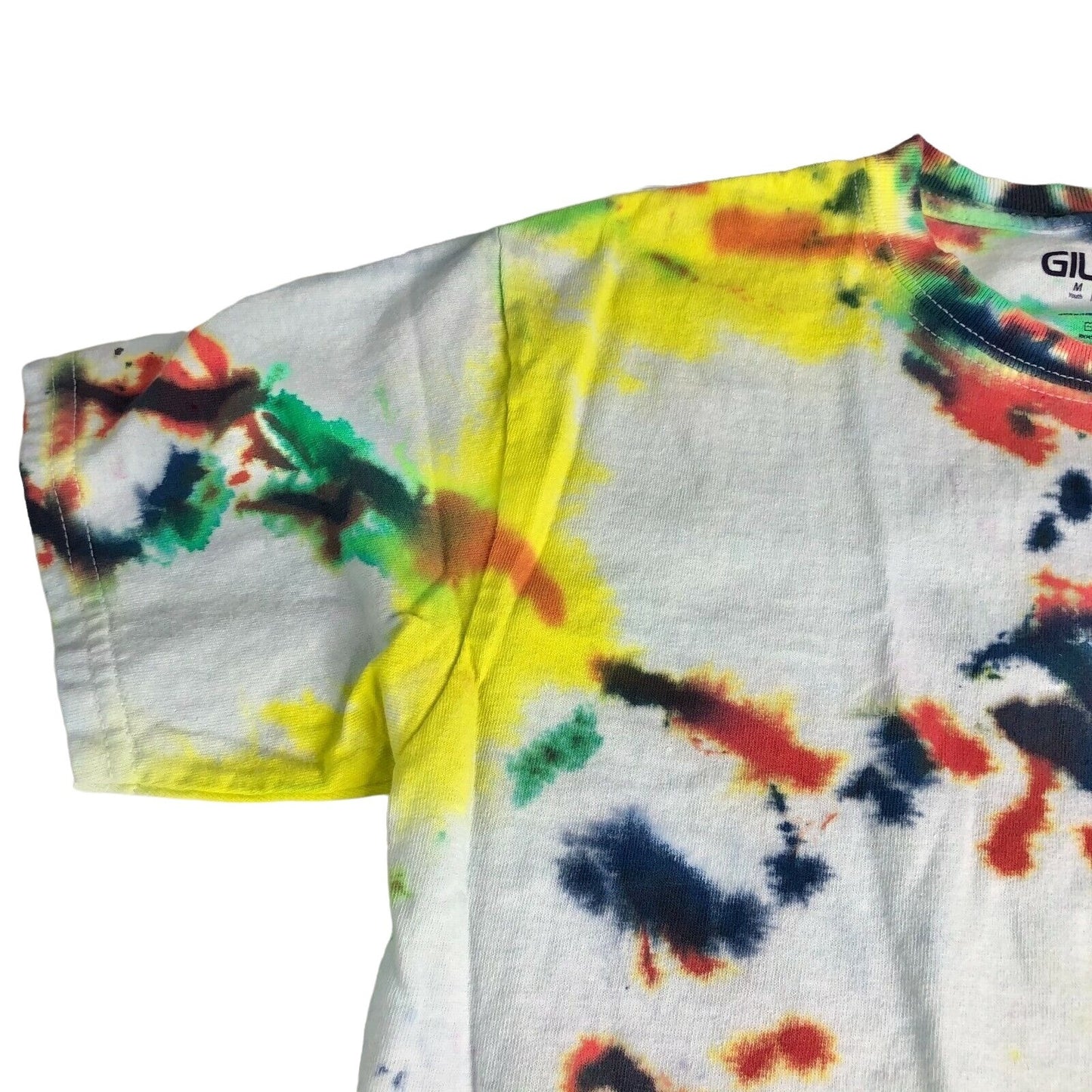 Gildan Tie-Dye Short Sleeve Youth Medium (10/12) New Splatter