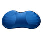 Back2 Lumbar Support Pillow Back Pain Relief Ergonomic Memory Foam Blue Gray
