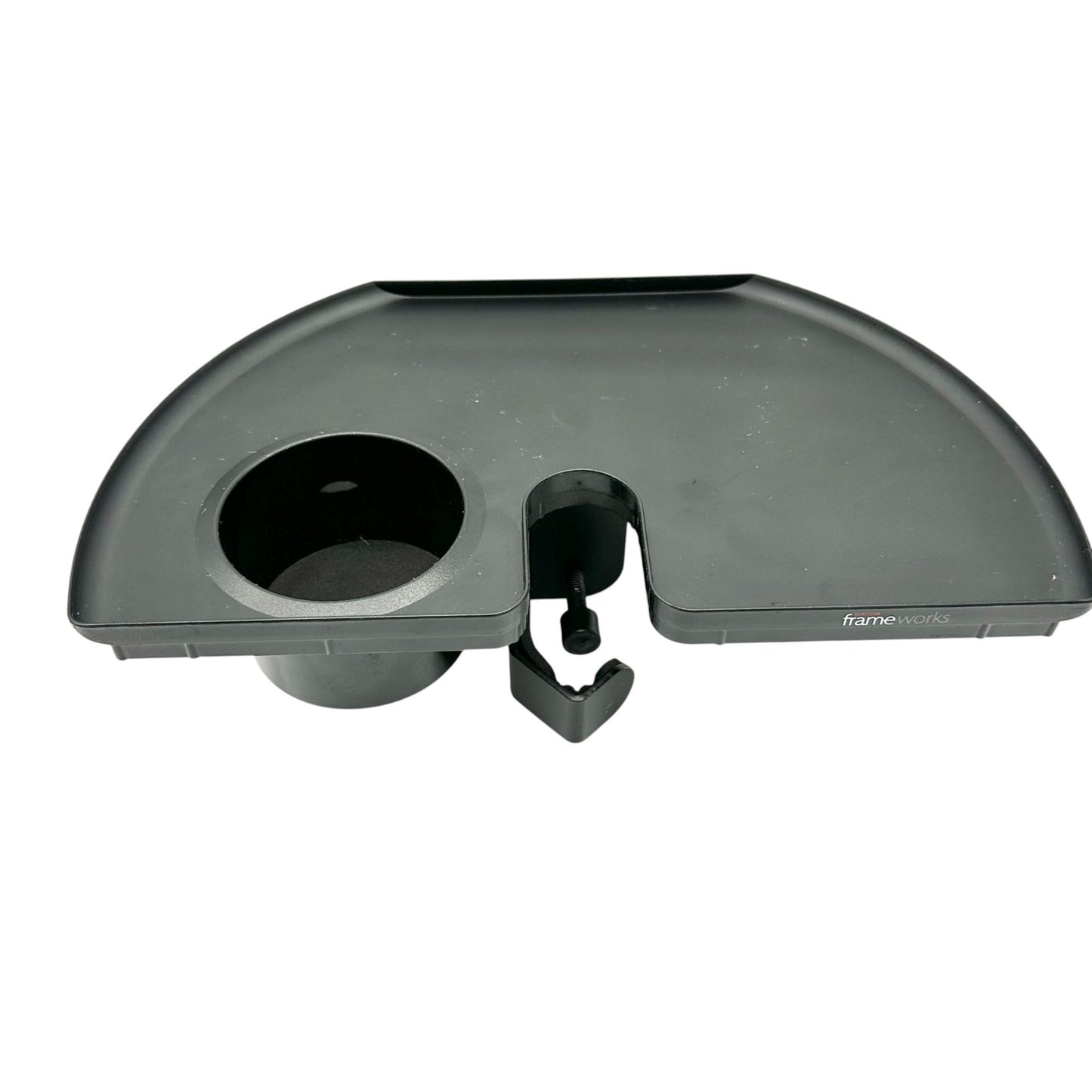 Gator Frameworks Microphone Stand Accessory Tray With Cup Holder 12x7 inches
