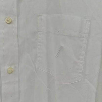 Nautica Button Down Shirt Mens L Classic Fit Stretch Cotton Blend Long Sleeves