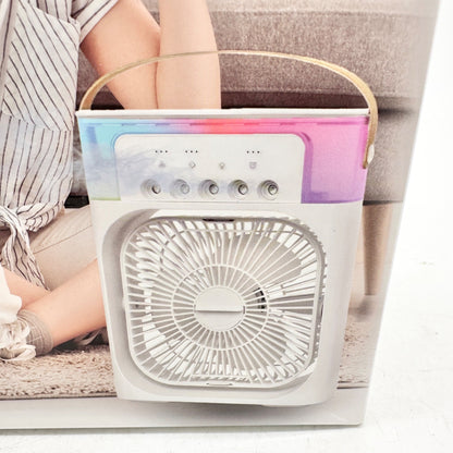BWell 5 Nano Mist Sprayer Cooling Humidifier Fan 3 Spd USB Portable Oil Diffuser