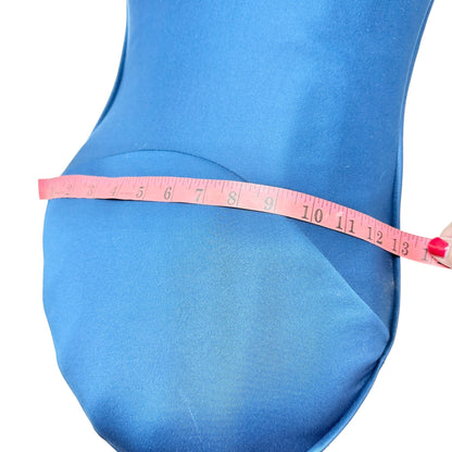 Back2 Lumbar Support Pillow Back Pain Relief Ergonomic Memory Foam Blue Gray