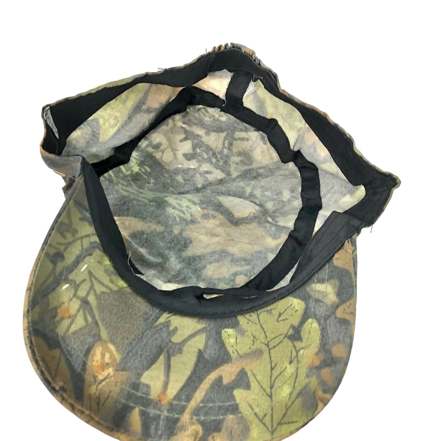 Camo Hat Cap with 2 Army Lanyards Military Style Metal Accents New