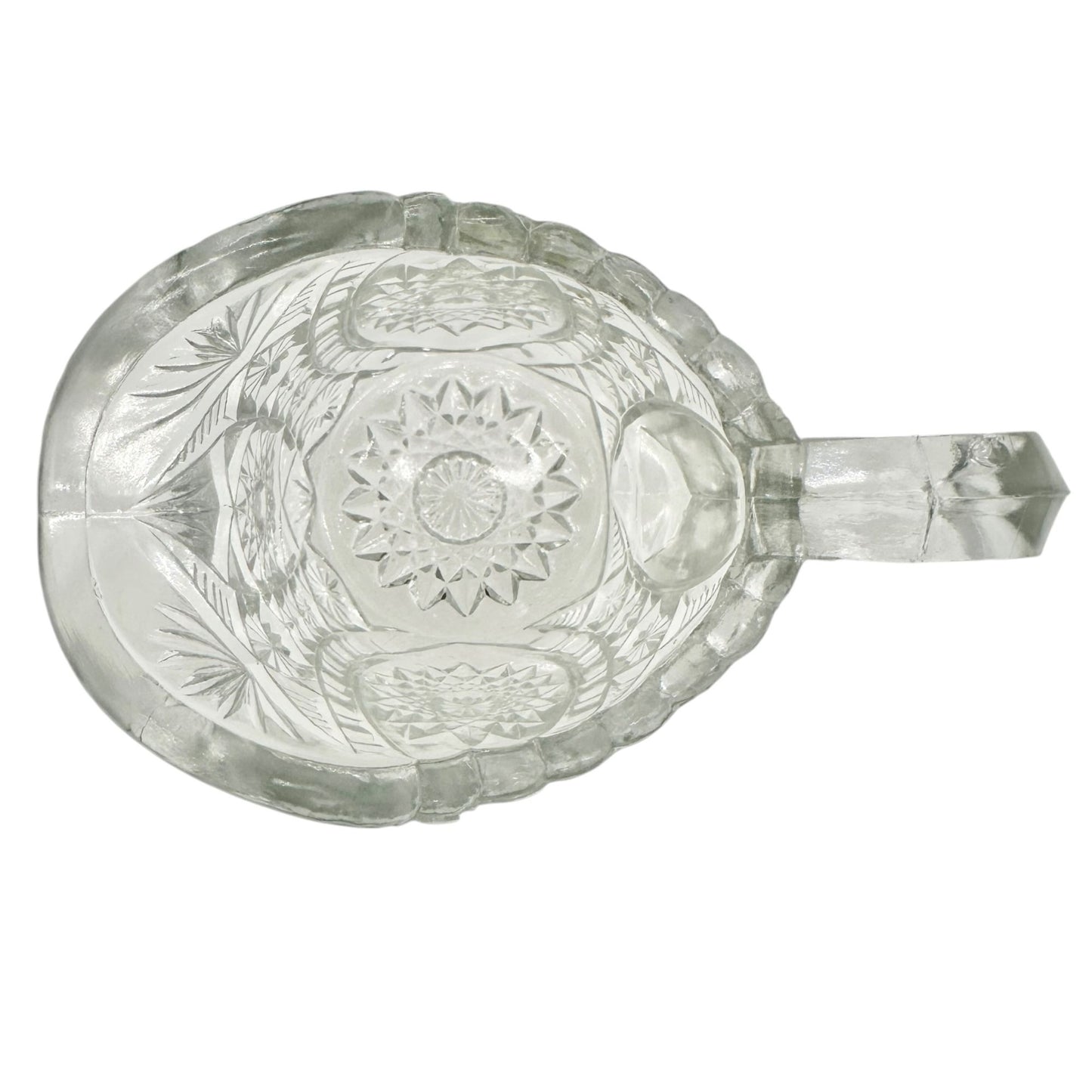 Oval Star No 300 Childs Mini 4 Pc Table Set TS-39 Indiana Glass Co Clear Crystal