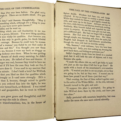 The Call of the Cumberlands by Charles Neville Buck 1913 Hardcover Book Antique