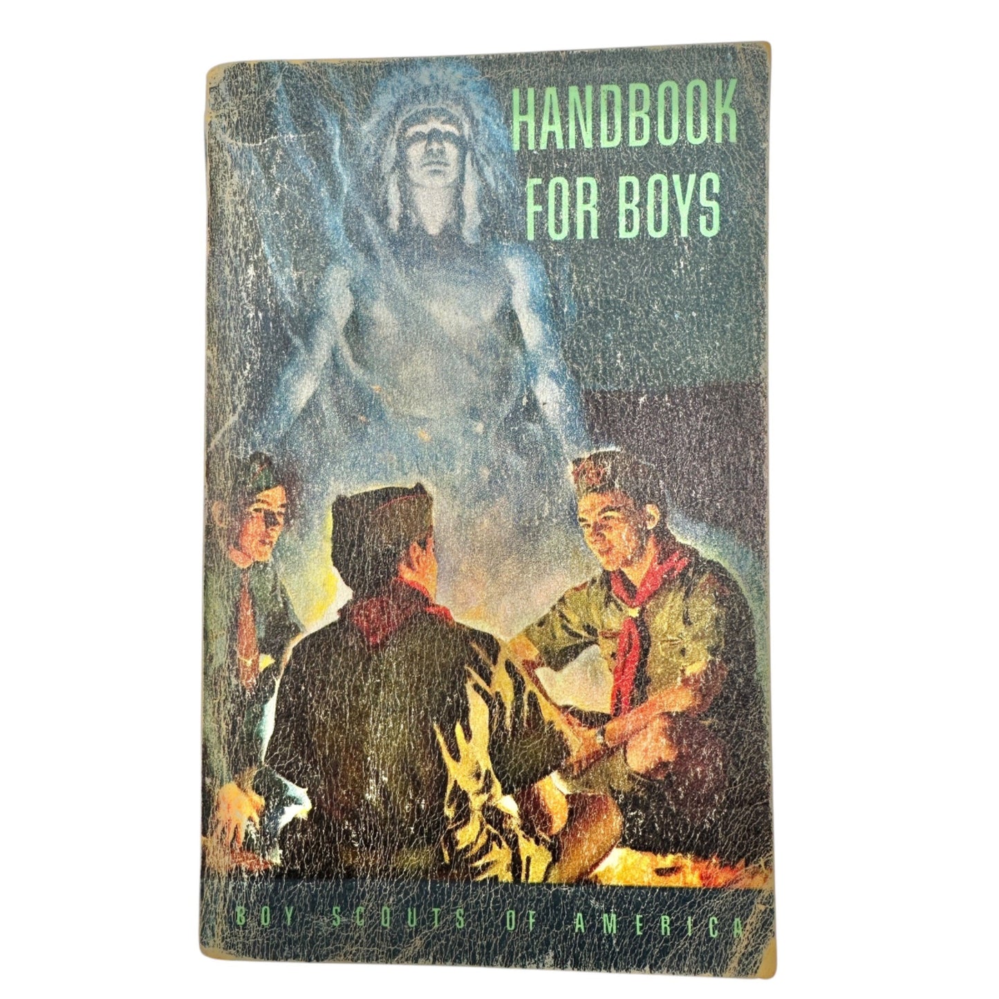 Boy Scouts of America 1954 Handbook For Boys Vintage Paperback Scouting