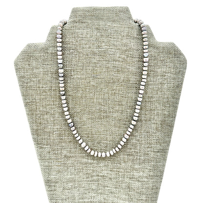 Premier Designs Necklace 18 Inch Freshwater Pearl Necklace Silver Toggle Clasp
