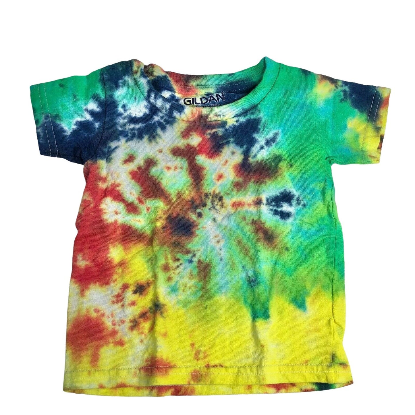 Gildan Tie-Dye Short-Sleeve Tee 2T NEW Swirl Fun Colorful