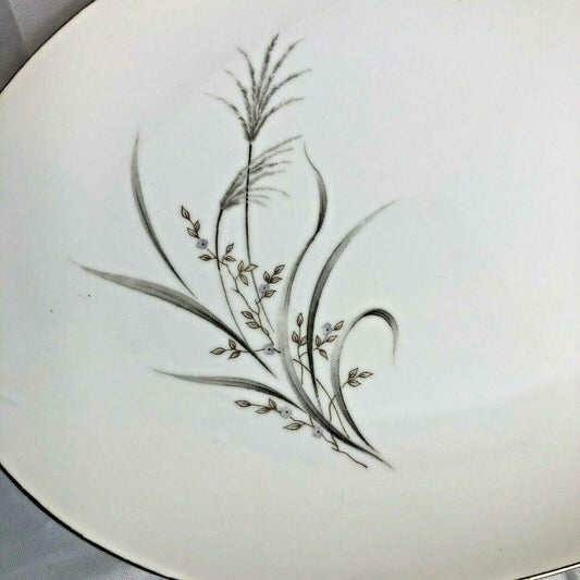 Vintage Castlecourt Wheat Spray Japan China 12" oval platter EUC